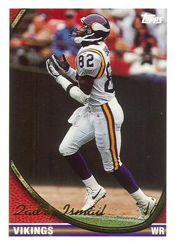 Qadry Ismail Minnesota Vikings 1994 Topps NFL #90